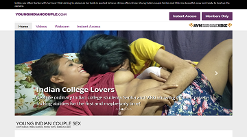 Young Indian couple