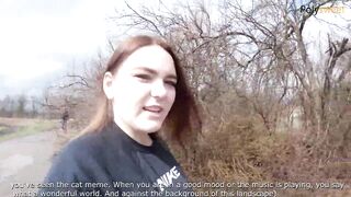 Public Fucking A Guy In POV After He Cums A Lot (Russians Speak With Subtitles)