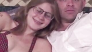Retro spex amateur pussypounded