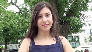 GERMAN SCOUT - CUTE TEEN ANYA SEDUCE TO FUCK AT STREET CASTING