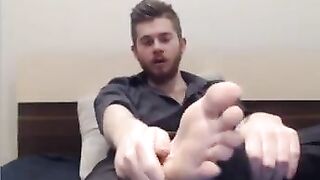 handsome boy and his beautiful monters hairy cock