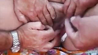 Hot Mom in Mature Threesome
