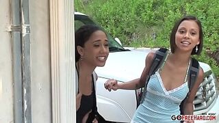 Teen Latinas got one dick today
