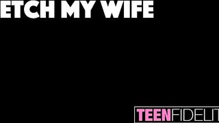TEENFIDELITY Tight Young Amina Stretched Out for her Husband