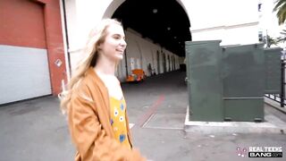Real Teens - Petite Russian Gets Tight Pussy Stretched