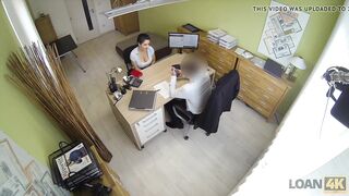 LOAN4K. Busty hottie needs a loan for wellness center