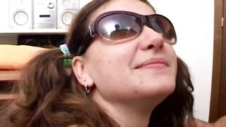 Sexy teen plays with his friend's cock