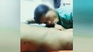 Ye bhabhi kya lund chusti bilkul pro randi ki tarah must watch ( clear talking and sucking voice)