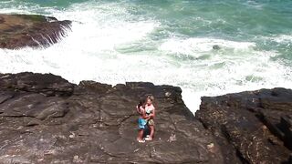 Delicious lesbians fuck on the Isle of Certa – amateur