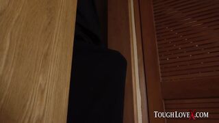 TOUGHLOVEX Father Karl demolishes Ella Knox's holes