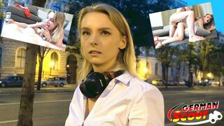 GERMAN SCOUT - CUTE TEEN CANDY TALK TO FUCK AT MODEL JOB