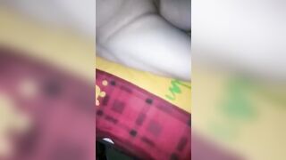 chinese granny under the blanket