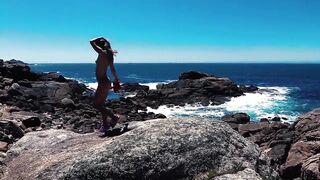 Compilation TRAVEL NUDE - Russian Slut Nudist Milf