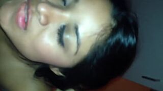 Mexican whore cumshot facial