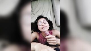 Cute Asian Huge Facial