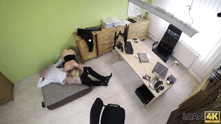 LOAN4K. Extravagant bitch Lussy Sweet uses her sexuality to