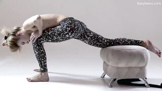 Russian hot hairy gymnast Rita Mochalkina
