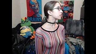 teen alexxxcoal flashing boobs on live webcam - 6cam.biz