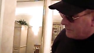 Old men double fuck sexy gal