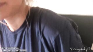 Sister-in-law caught masturbating