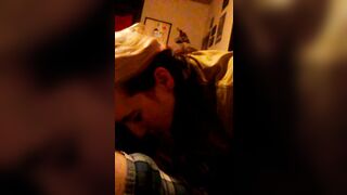 My wife giving me head