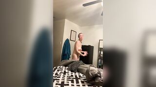 Hot milf creaming her body