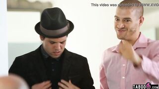 Stepbrothers DP fuck their dads new dumb MILF stepmom