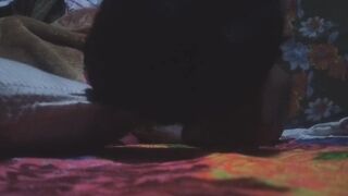 Anjali and me in my room, okay?