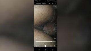 Painless Anal funking close-up