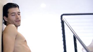 Stepson pretends to sleepwalk to get a blowjob from mom