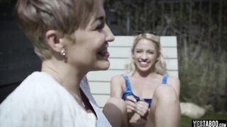 A nice and nasty summer fuck orgy outdoors