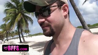 Five Sexy BFFs Celebrate Spring Break By Sharing Cock