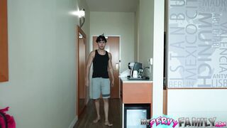 My Step-Aunt Catches Me Spying on Her