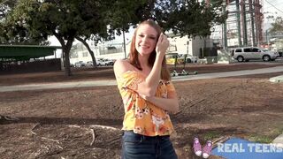 Real Teens - Amateur Teen POV blowjob & Sex