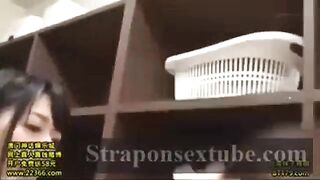 sensual japanese lesbian strapon -1