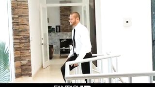 FANTASYHD DP double penetration yoga massage