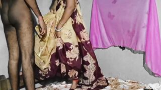 My wife Shimran sex with me in saree