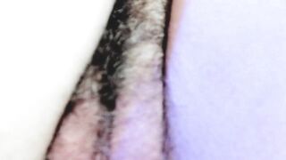 wet, open, widely gaped pussy close-up