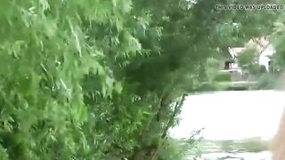 Jo and Avril love pussy outdoor