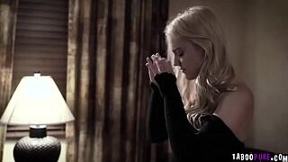 Kenna James blows the black mailing Peepers huge and sturdy cock deep down to her throat!