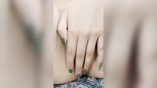 Dolly masturbates