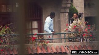 KELLY MADISON - Ebony BBW Maserati Cheats for White Dick