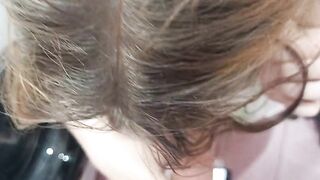 Fucked his mistress in the toilet with a huge dick
