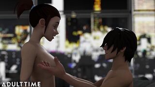 ADULT TIME Hentai Sex School - Step-Sibling Rivalry