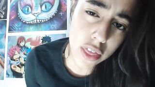 Girl salmakia fucking and playing with her pussy