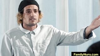 step Mother son fucking at the spa