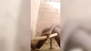 African crazy Masturbation