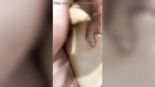 Fucking and fill her ass up with cum
