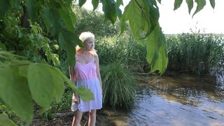 Ich bin nicht so eine! Spontaner Fick am See mit blondem Girl (18)