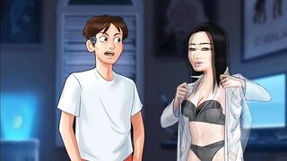 Summertime Saga: Japanese Professor Fucks Her Student In Her Office For A Good Grade – Ep195